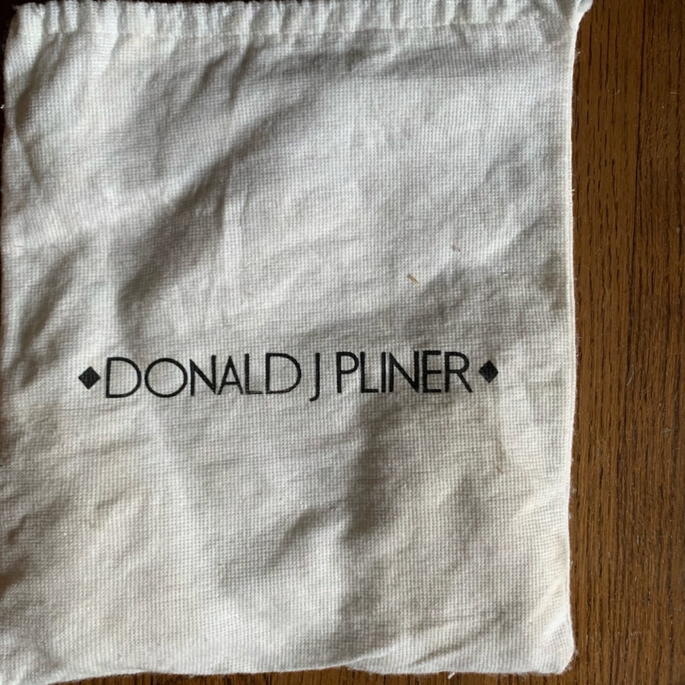 Donald J Pliner dustbag flannel
